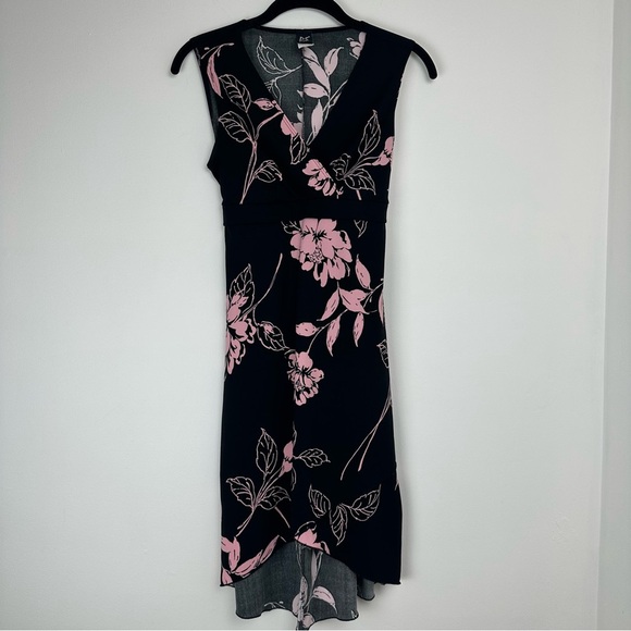 Per Seption Vintage Dress Size Small Black Pink Y2K Babydoll Fairy Whimsygoth - Picture 1 of 8